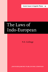 E-book, The Laws of Indo-European, Collinge, N.E., John Benjamins Publishing Company