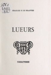 E-book, Lueurs, Caractères (réédition numérique FeniXX)