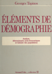 E-book, Éléments de démographie : Analyse, déterminants socio-économiques et histoire des populations, Armand Colin (réédition numérique FeniXX)