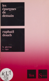 eBook, Les épargnes de demain, La Découverte (réédition numérique FeniXX)
