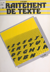 E-book, Traitement de texte, Hachette (réédition numérique FeniXX)