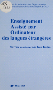 E-book, Enseignement assisté par ordinateur des langues étrangères, Hatier (réédition numérique FeniXX)
