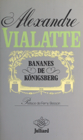 E-book, Bananes de Königsberg, Julliard (réédition numérique FeniXX)