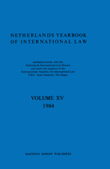 E-book, Netherlands Yearbook of International Law 1984, Wolters Kluwer