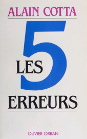 eBook, Les Cinq Erreurs, Plon (réédition numérique FeniXX)