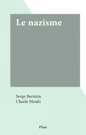 E-book, Le nazisme, Plon (réédition numérique FeniXX)