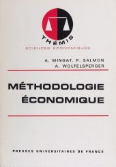 E-book, Méthodologie économique, Presses universitaires de France (réédition numérique FeniXX)
