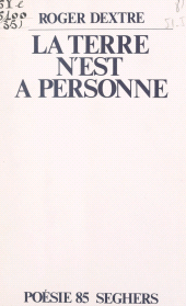 E-book, La Terre n'est à personne, Seghers (réédition numérique FeniXX)