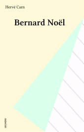 E-book, Bernard Noël, Seghers (réédition numérique FeniXX)