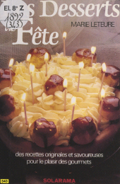 E-book, Les desserts de fête, Solar (réédition numérique FeniXX)