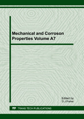 eBook, Mechanical and Corroson Properties, Trans Tech Publications Ltd