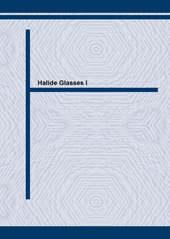 E-book, Halide Glasses I, Trans Tech Publications Ltd