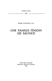 E-book, Une famille-temoin : les Salviati, Biblioteca apostolica vaticana