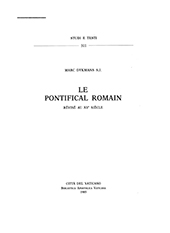 E-book, Le Pontifical romain : révisé au XVe siècle, Biblioteca apostolica vaticana