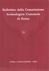 Article, Relazioni su scavi, trovamenti, restauri in Roma e Suburbio, 1984, "L'Erma" di Bretschneider