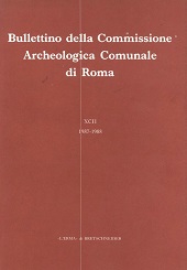 Articolo, Topografia archeologica dell'area del Palazzo del Viminale, "L'Erma" di Bretschneider