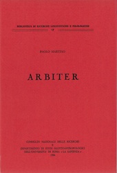 m, Arbiter, Il Calamo  ; Consiglio nazionale delle ricerche  ; Dipartimento di studi glottoantropologici dell'Università di Roma La Sapienza