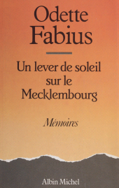 E-book, Un lever de soleil sur le Mecklembourg, Albin Michel (réédition numérique FeniXX)