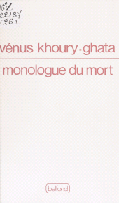 E-book, Monologue du mort, Belfond (réédition numérique FeniXX)
