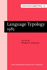 E-book, Language Typology 1985, John Benjamins Publishing Company