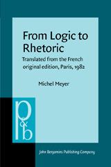 E-book, From Logic to Rhetoric, John Benjamins Publishing Company
