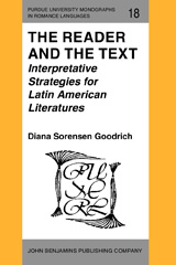 E-book, The Reader and the Text, Goodrich, Diana Sorensen, John Benjamins Publishing Company