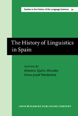 eBook, The History of Linguistics in Spain, John Benjamins Publishing Company