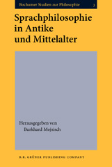 E-book, Sprachphilosophie in Antike und Mittelalter, John Benjamins Publishing Company
