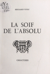 E-book, La soif de l'absolu, Caractères (réédition numérique FeniXX)