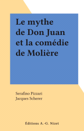 E-book, Le mythe de Don Juan et la comédie de Molière, FeniXX