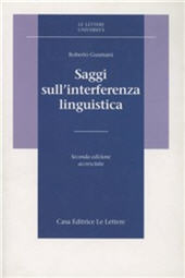E-book, Saggi sull'interferenza linguistica, Gusmani, Roberto, Le Lettere