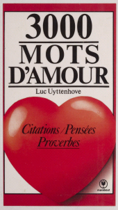 E-book, 3000 mots d'amour : Citations, pensées, proverbes, Marabout (réédition numérique FeniXX)