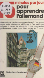 E-book, 15 minutes par jour pour apprendre l'allemand, Marabout (réédition numérique FeniXX)