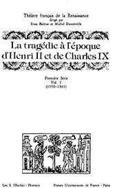 E-book, Théatre français de la Renaissance : première série, Leo S. Olschki