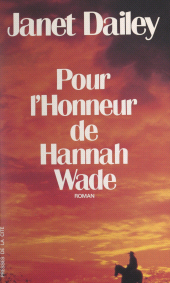 E-book, Pour l'honneur d'Hannah Wade, Presses de la Cité (réédition numérique FeniXX)