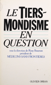 eBook, Le Tiers-mondisme en question, Plon (réédition numérique FeniXX)