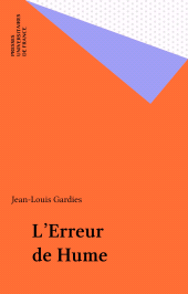 E-book, L'Erreur de Hume, Presses universitaires de France (réédition numérique FeniXX)