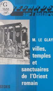 E-book, Villes, temples et sanctuaires de l'Orient romain, Sedes (réédition numérique FeniXX)