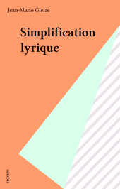 E-book, Simplification lyrique, Seghers (réédition numérique FeniXX)