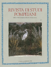 Article, Sull'origine del vetro romano di Pompei alla luce di recenti saggi stratigrafici, "L'Erma" di Bretschneider