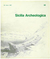 Fascicolo, Sicilia archeologica : XX, 63, 1987, "L'Erma" di Bretschneider