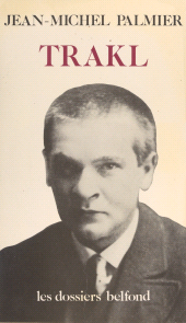 E-book, Situation de Georg Trakl, Belfond (réédition numérique FeniXX)