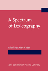 E-book, A Spectrum of Lexicography, John Benjamins Publishing Company