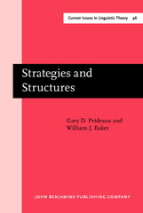 eBook, Strategies and Structures, John Benjamins Publishing Company