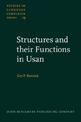 E-book, Structures and their Functions in Usan, Reesink, Ger P., John Benjamins Publishing Company