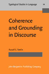 E-book, Coherence and Grounding in Discourse, Tomlin, Russell S., John Benjamins Publishing Company