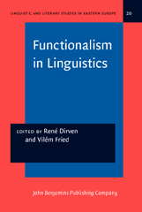 E-book, Functionalism in Linguistics, John Benjamins Publishing Company