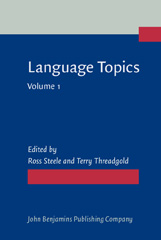 E-book, Language Topics, John Benjamins Publishing Company