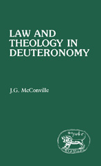 eBook, Law and Theology in Deuteronomy, Bloomsbury Publishing
