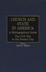 E-book, Church and State in America : A Bibliographical Guide, Bloomsbury Publishing